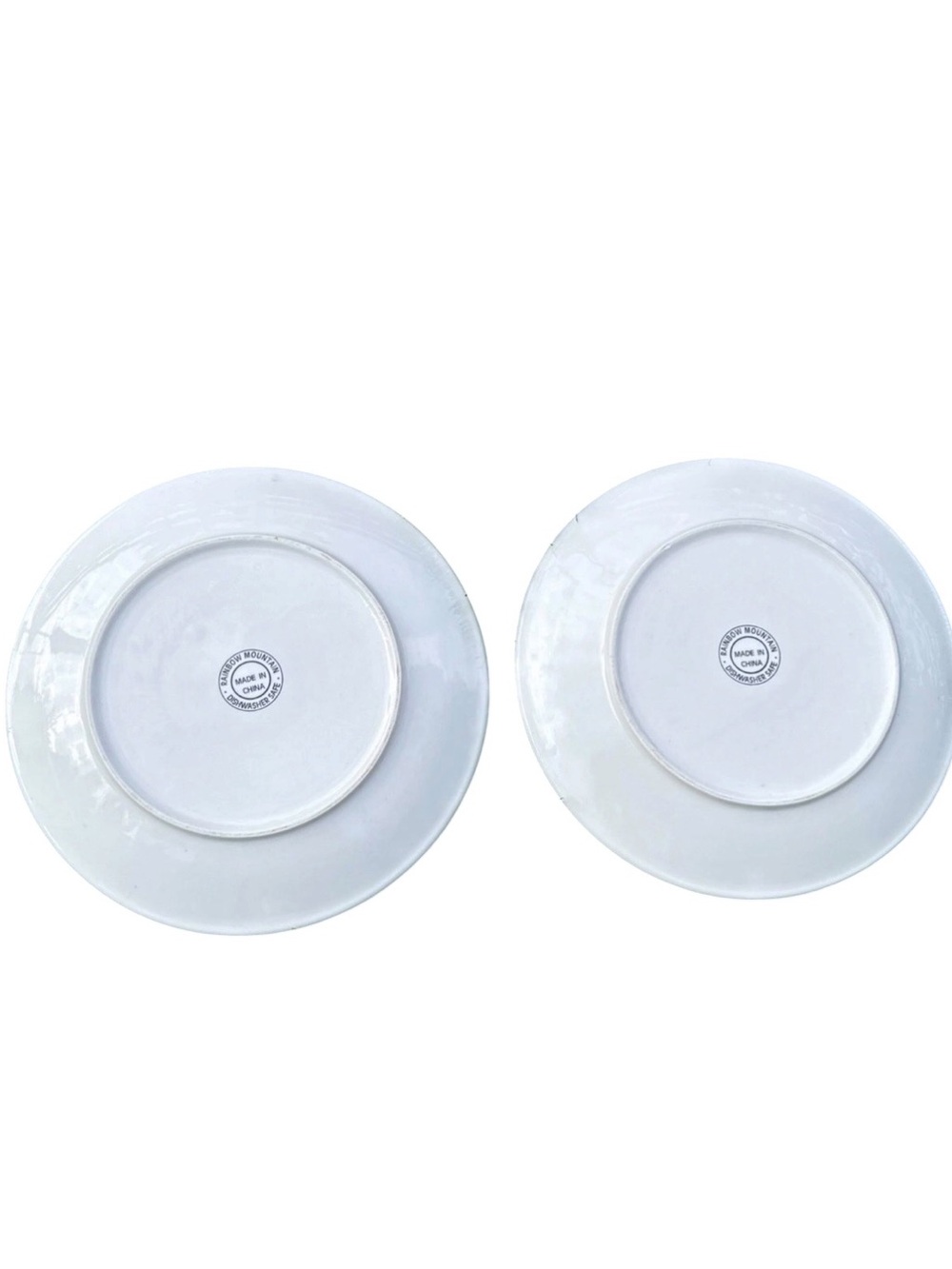 Winter Dreams Elaine Thompson Snowman Christmas Salad Plates 10.125” Lot 2 Plate - Picture 5 of 7
